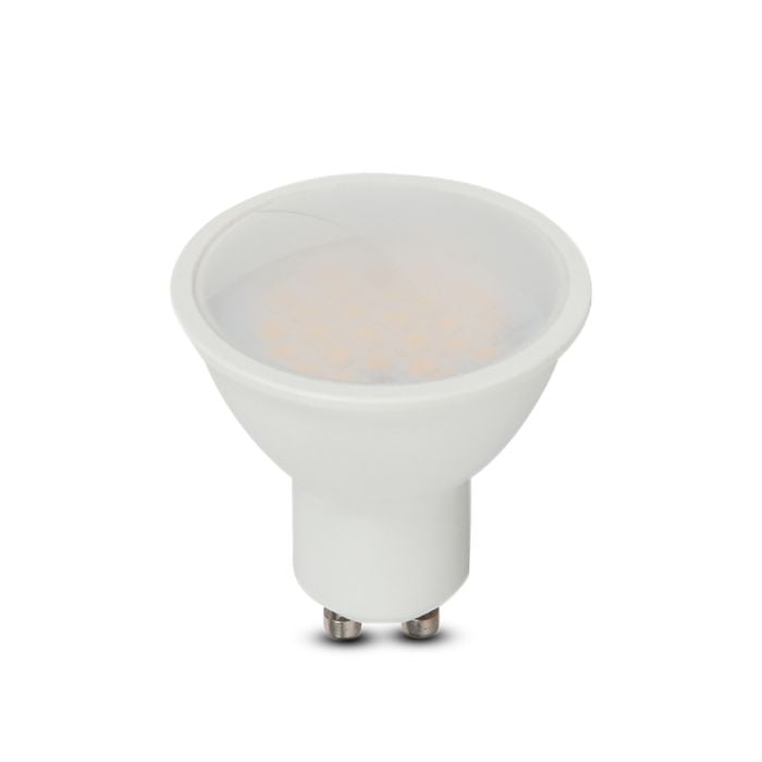 V-TAC LED Dicroica - GU10 - Lente 100° - IP20 - Blanco Lechoso - 10W - 1000 Lumens - 4000K