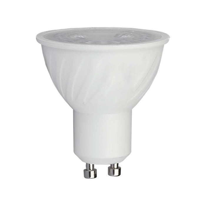 V-TAC LED Dicroica - GU10 - Lente 110° - IP20 - Blanco - 6W - 445 Lumens - 6500K