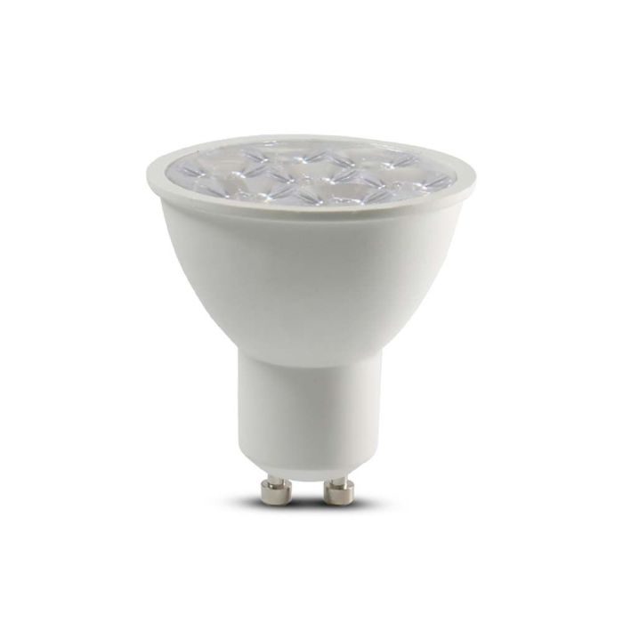 V-TAC LED Dicroica - Samsung - GU10 - Lente 10° - Blanco - 6W - 445 Lumens - 3000K