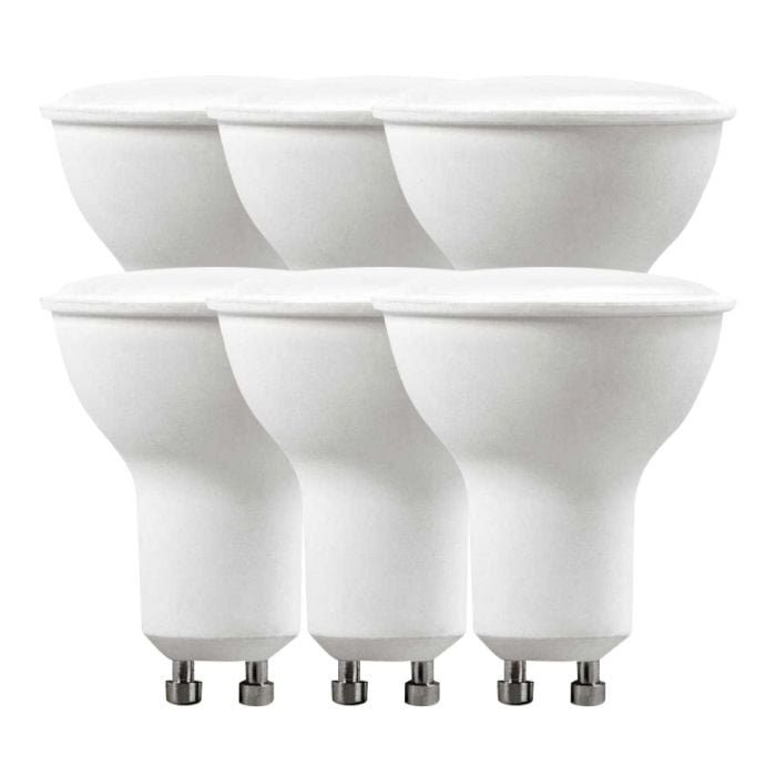 V-TAC LED Dicroica - GU10 - IP20 - Blanco - 4.5W- 400 Lumens - 6500K  - Pack de 6