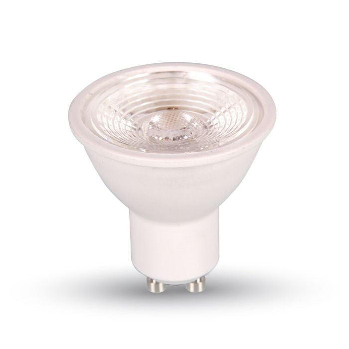 V-TAC LED Dicroica regulable- GU10 - Lente 38° - IP20 - Blanco - 7W- 550 Lumens - 6000K