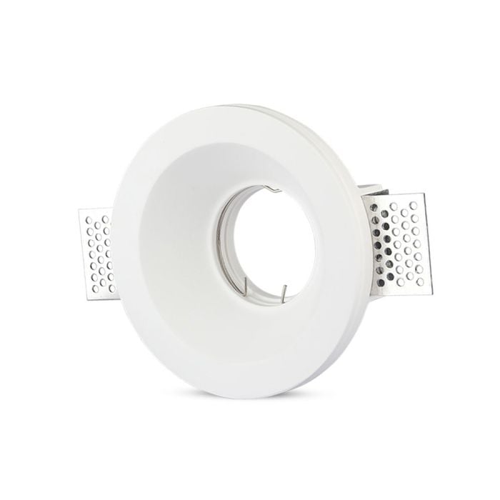 V-TAC LED Aro redondo - Empotrable - GU10 - IP20 - Blanco