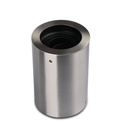 V-TAC LED Aro redondo - Accesorios de superficie - GU10 - IP20 - Níquel satinado