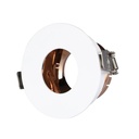 V-TAC LED Aro redondo - Empotrable - GU10 - IP20 - Blanco + Oro Rosa