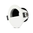 V-TAC LED Aro redondo  - Empotrable - GU10 - IP20 - Blanco + Negro