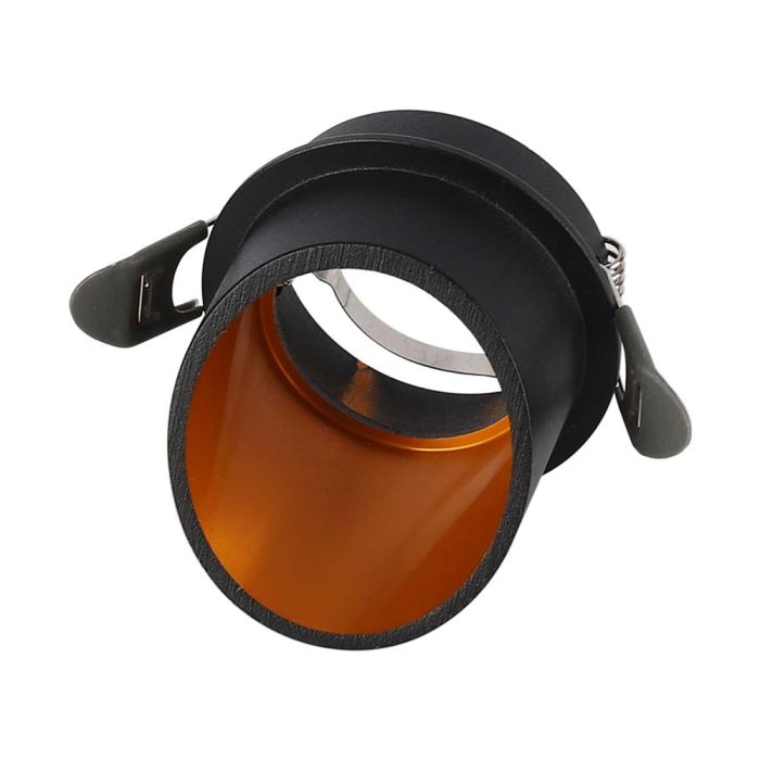 V-TAC LED Aro redondo - Empotrables - GU10 - IP20 - Negro