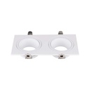 Foco LED V-TAC - Empotrable - GU10 - IP20 - Blanco