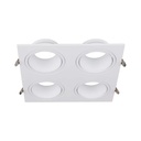 V-TAC LED Dicroica - Empotrable - GU10 - Blanco