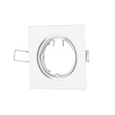 Aro cuadrado LED V-TAC - Empotrable - GU10 - IP20 - Blanco