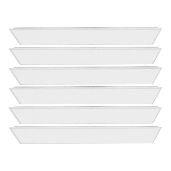 Paneles LED Alto Lumen - 120 x 30 - 120lm/w - IP20 - 40W- 4800 Lumens - 4000K  - Pack de 6