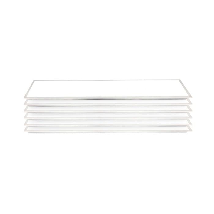 Paneles LED V-TAC - Alto Lumen 120 x 30 - 120lm/w - IP20 - 40 Vatios - 4800 Lúmenes - 6500 - Pack de 6