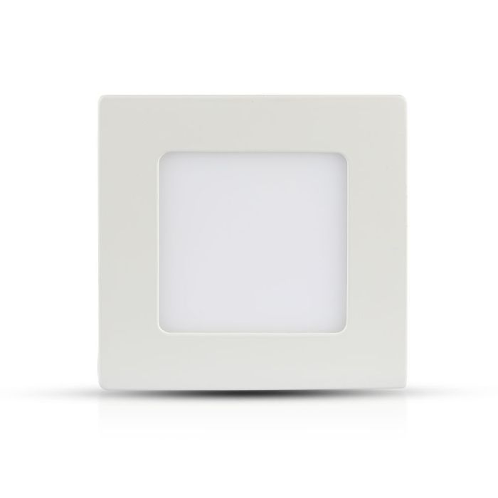 Mini panel LED cuadrado V-TAC - Samsung - Serie Premium - IP20 - Blanco - 24W - 2000 Lúmenes - 3000K