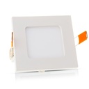 Mini panel LED cuadrado V-TAC - Serie Premium - IP20 - Blanco - 6W - 420 Lumens - 3000K