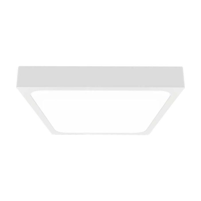 V-TAC LED Plafón cuadrado - IP44 - Blanco - 18W- 1530 Lumens - 6500K