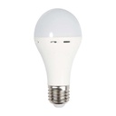 Bombilla LED V-TAC GLS -  Soporte E27 - Emergencia - IP20 - Blanca - 15W - 1200 Lumens - 4000K