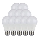 Bombilla LED V-TAC -  Soporte E27 - IP20 - Blanca - 10.5W - 1055 Lumens - 4000K - Pack de 10
