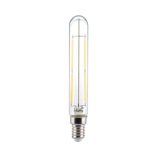 [212702] Bombilla LED V-TAC - Soporte T20 E14 - IP20 - Transparente - 4W - 400 Lumens - 4000K