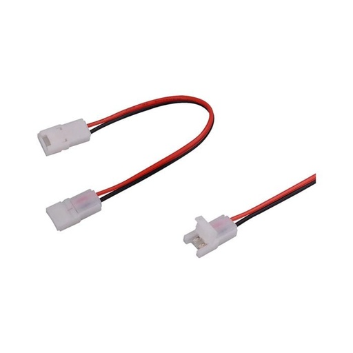 [2657] V-TAC Tira de Luz LED - Accesorios - Doble Cabezal - Conector - 8MM