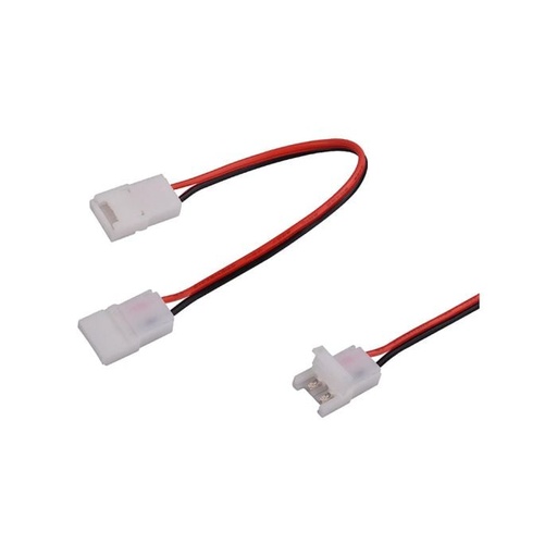[2661] V-TAC Tira de Luz LED - Accesorios - Doble Cabezal - Conector - 10MM