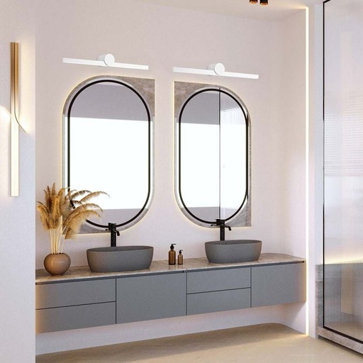 [405821] V-TAC LED Luz Espejo Pared - IP65 Impermeable - Blanco - 10W - 1530 Lumens - 4000K