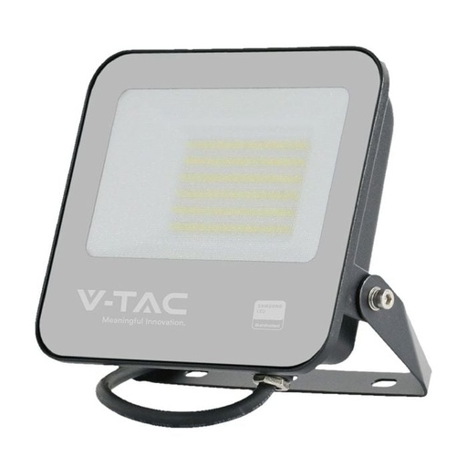 [23688] Proyector LED V-TAC - Samsung - IP65 Resistente al agua - Cuerpo negro - 50W- 4270 Lúmenes - 4000K