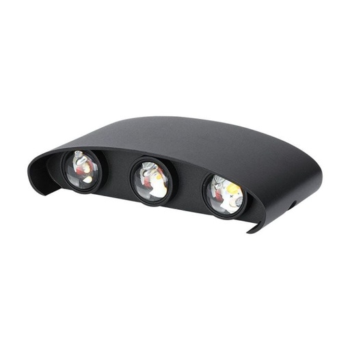 [218615] V-TAC Aplique LED Semi Ovalado - Bridgelux - Blanco - IP65 Estanco - 5W - 630 Lumens - 3000K