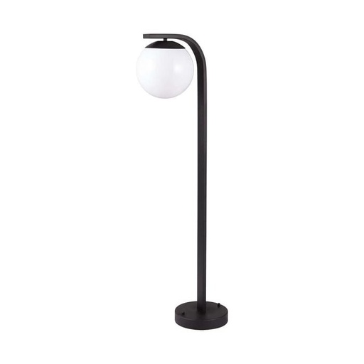 [10421] V-TAC Iluminación exterior - Lámpara de poste - Soporte E27 - IP44 - Negro mate