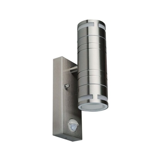 [5157] V-TAC Lámpara de Pared Exterior - UP - Down - Accesorios de Pared - Soporte GU10 - IP44 - Acero Inoxidable