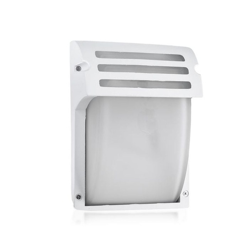 [7077] V-TAC Aplique Exterior - IP44 - Blanco Mate