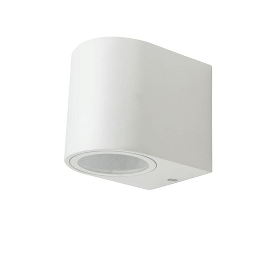 [7540] V-TAC Aplique de Pared Exterior - Accesorios de Pared - Soporte GU10 - IP44 - Blanco