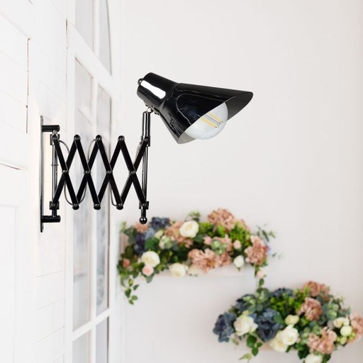 [40431] V-TAC Aplique de Diseño - Soporte Plegable - Interruptor - Soporte E27 - IP20 - Cromo