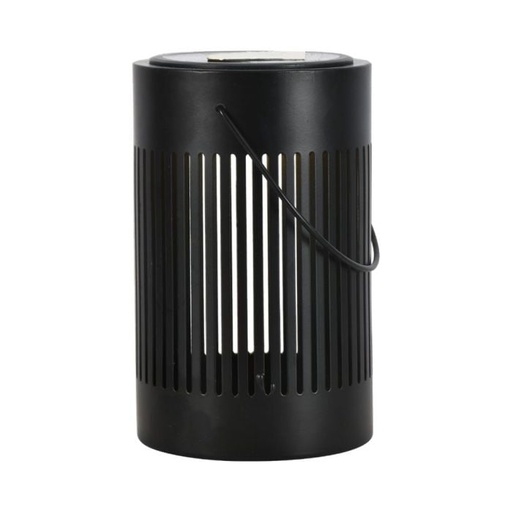 [23385] V-TAC Luz Solar de Diseño para Jardín - IP20 - Negra - 0.5W- 21 Lumens - 3000K