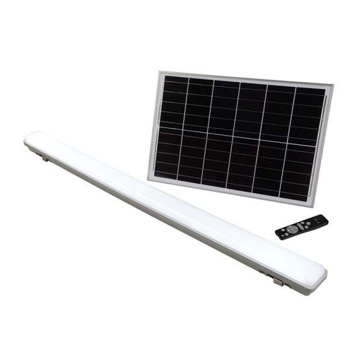 [6500] Tubo Solar TriProof - IP65 Impermeable - Blanco - 18W - 1000 Lumens - 3IN1