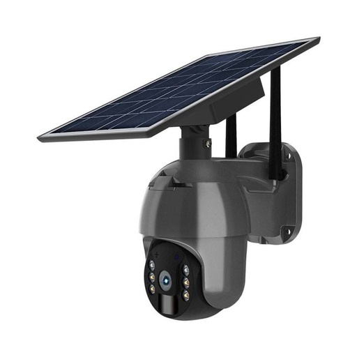 [11615] Cámara Solar Inteligente - IP65 - Negro - 4G - PTZ