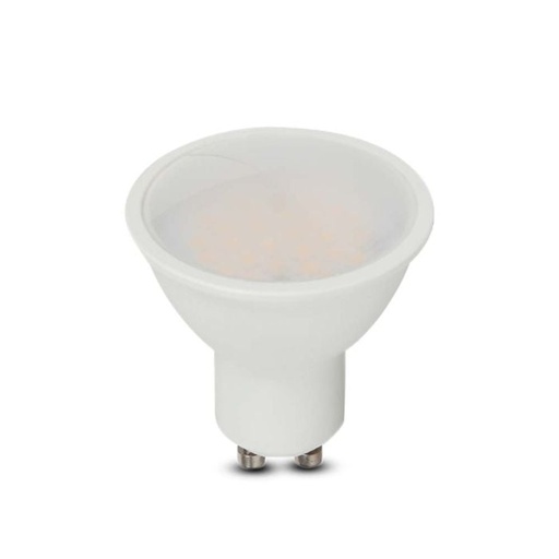 [21203] Dicróica LED V-TAC - Samsung - GU10 - Lente 110° - IP20 - Blanco Lechoso - 4.5W - 400 Lúmenes - 6500K
