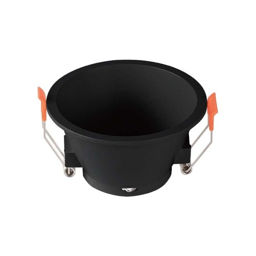 [6637] V-TAC LED Aro redondo - Empotrable - GU10 - IP20 - Negro