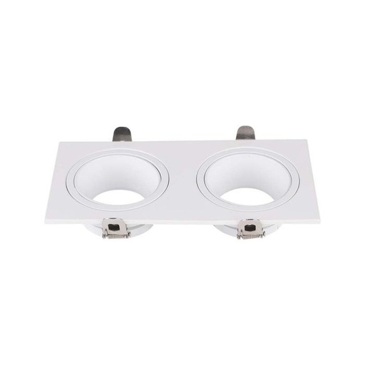 [10298] Foco LED V-TAC - Empotrable - GU10 - IP20 - Blanco