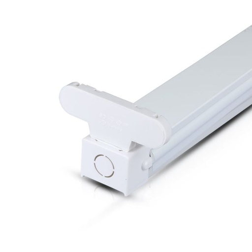 [6057] V-TAC Tubo LED - Doble Accesorio - IP20 - Blanco - 150CM x 2