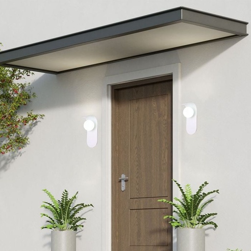 [23408] Aplique de diseño V-TAC - Aplique G9 - IP20 - Blanco